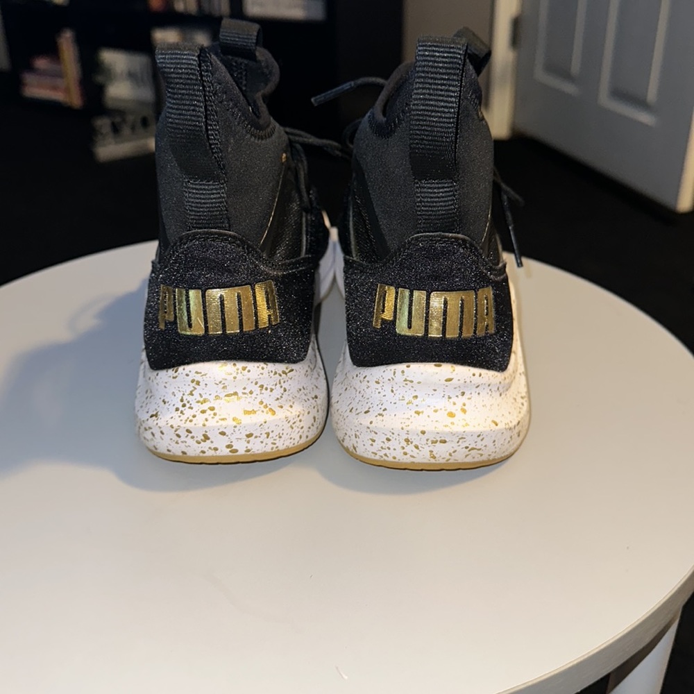 PUMA Women's Phenom Gold Wn Sneaker Black - Picture 3 of 9